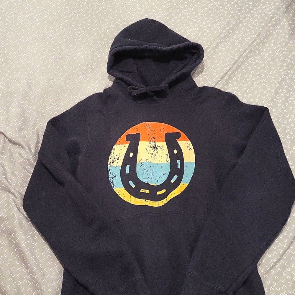 Horseshoe print Hoodie